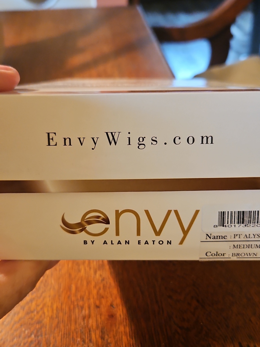 Natural-Look Short Layered Women’s Wig - Brown By ENVY WIGS - Picture 7 of 11